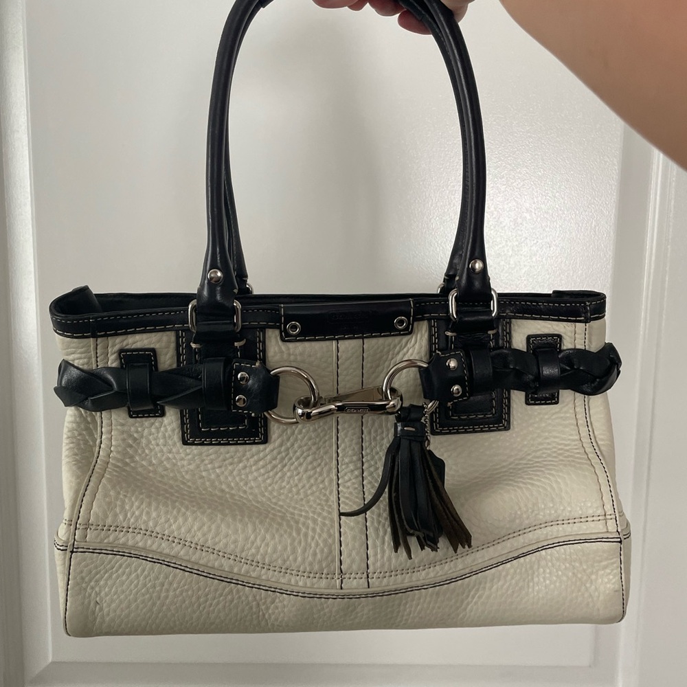 Pebbled Coach Purse
